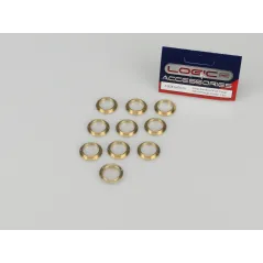 RACTIVE Porthole, 20mm, With 6 Hole Flange, Glazed, 10pk J-RMA67020