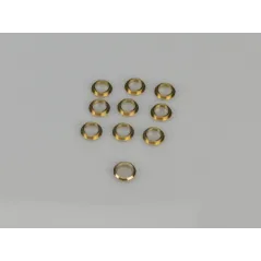 RACTIVE Porthole, 14mm, Without Flange, Glazed, 10pk J-RMA67114