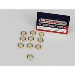 RACTIVE Porthole, 14mm, Without Flange, Glazed, 10pk J-RMA67114