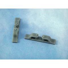 RACTIVE Fairlead Open (double vertical rollers) L35, W6, H7(Pk2)