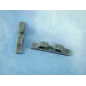 RACTIVE Fairlead Open (double vertical rollers) L35, W6, H7(Pk2)