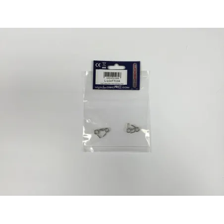 LOGIC Fuel Tubing Clips 4.5mm diameter (Pk4) L-LG-FTC04