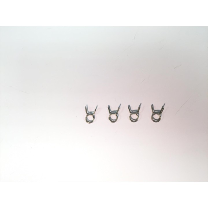 LOGIC Fuel Tubing Clips 6.5mm diameter (Pk4) L-LG-FTC06