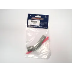 LOGIC Silicone Exhaust Deflector 9mm 45 Deg L-LST07