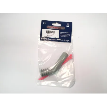 LOGIC Silicone Exhaust Deflector 9mm 45 Deg L-LST07