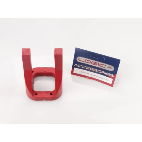 RACTIVE Engine Mount Long 45/61 (Red) L-RAA1510R
