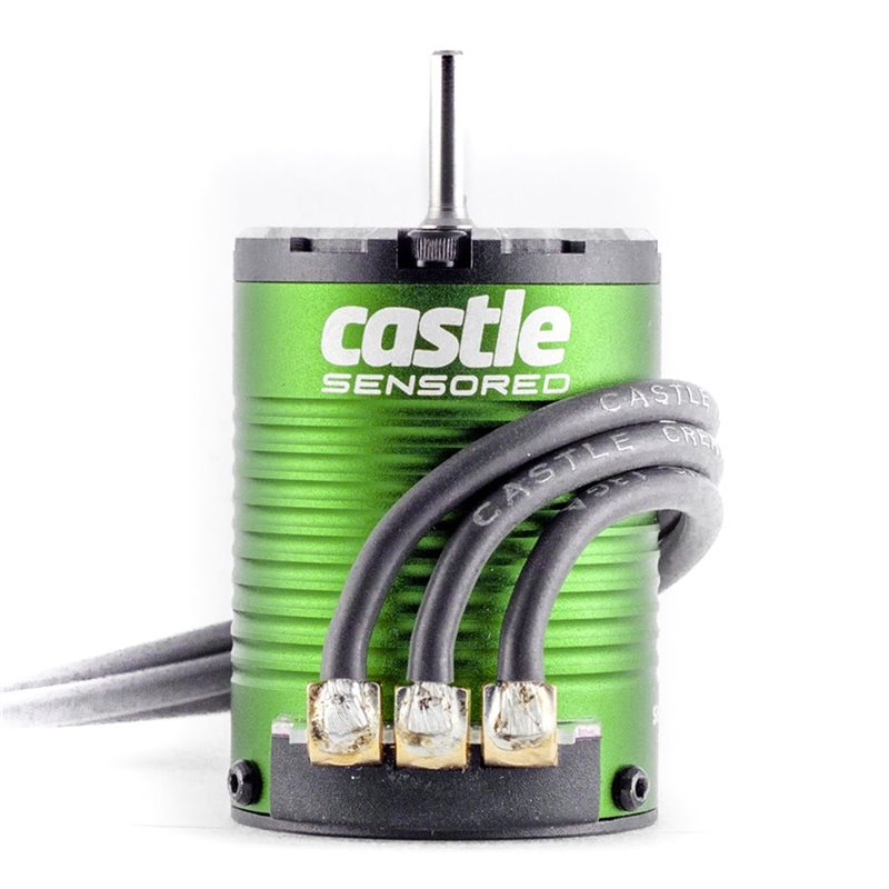 CASTLE Motor,  4-POLE Sensored Brushless, 1406-7700kV M-CC060-0059-00
