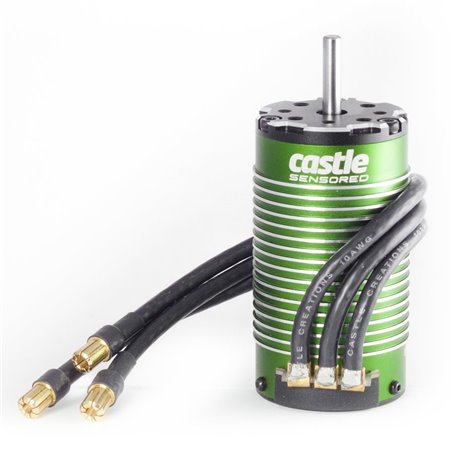 CASTLE Motor,  4-POLE Sensored Brushless, 1512-2650kV M-CC060-0061-00