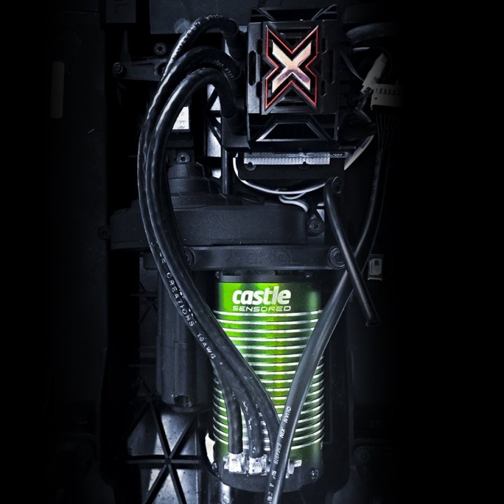 CASTLE Motor,  4-POLE Sensored Brushless, 1512-1800kV M-CC060-0062-00