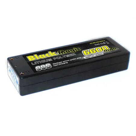 BLACKM 6600maH 7.4V 2S2P 99C Hardcase EFRA O-BM99-6602