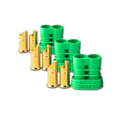 CASTLE Castle Polarized Bullet Conn Female, 6.5mm Pk3 O-CC6900