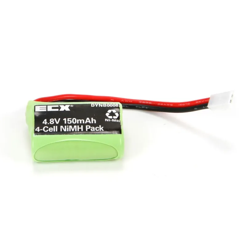 ECX 4.8V 150mAH 1/3AAA NiMH 4C Flat:1/24 Temper DYNB0008