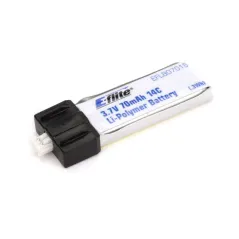 E-flite 70mAh 1S 3.7V 14C LiPo Battery EFLB0701S