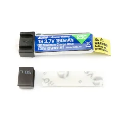 E-flite 150mAh 1S 3.7V 25C LiPo Battery EFLB1501S25