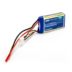 E-flite 450mAh 3S 11.1V 50C LiPo, 18AWG JST EFLB4503SJ50