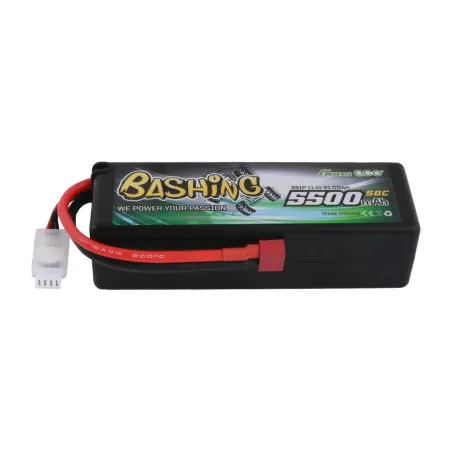 Gens-ace Li-Po Car Hard Case 3S 11.1V 5500mAh 50C with T-Type