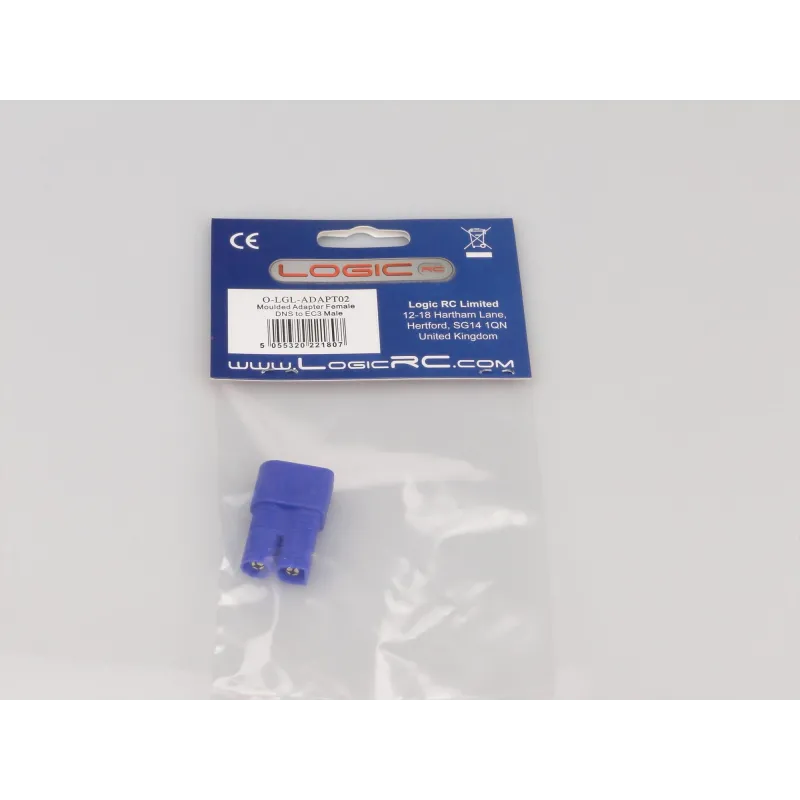 LOGIC Moulded Adapter Female DNS to EC3 Male O-LGL-ADAPT02