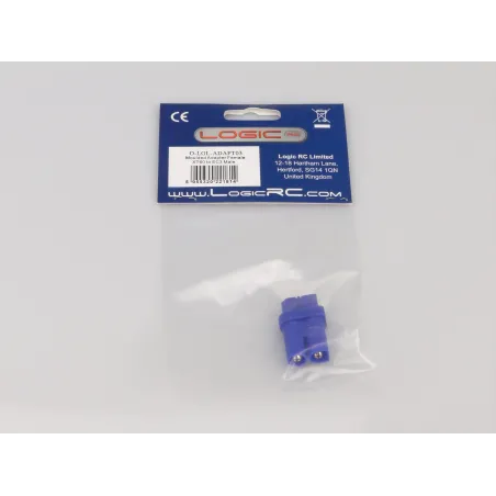 LOGIC Moulded Adapter Female XT60 to EC3 Male O-LGL-ADAPT03