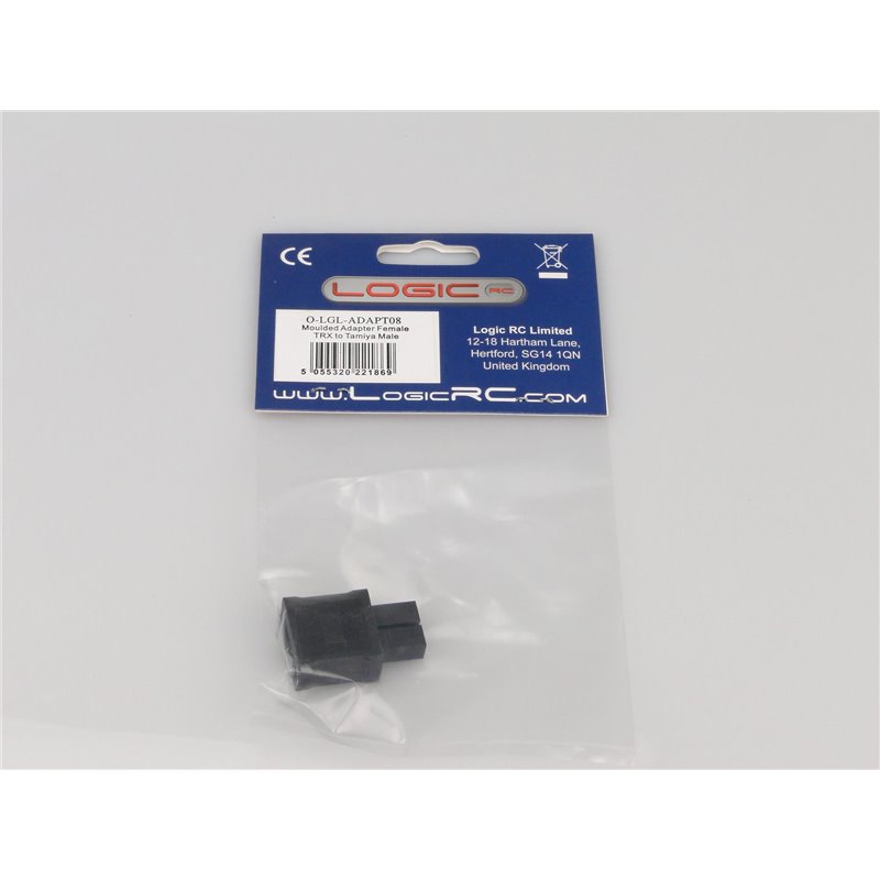 LOGIC Moulded Adapter Female TRX to Tamiya Male O-LGL-ADAPT08