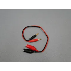 LOGIC Charge Lead : 4mm~Mini Croc Clips O-LGL-CLCROC
