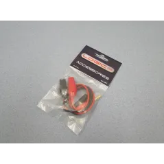 LOGIC Charge Lead : 4mm~Mini Croc Clips O-LGL-CLCROC