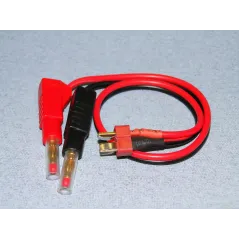 LOGIC Charge Lead : 4mm~Deans O-LGL-CLDNS