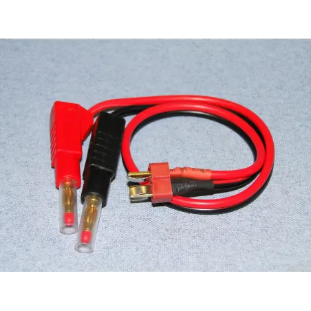 LOGIC Charge Lead : 4mm~Deans O-LGL-CLDNS
