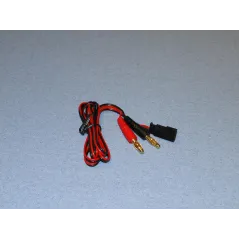 LOGIC Charge Lead : 4mm~Futaba Rx O-LGL-CLFRX