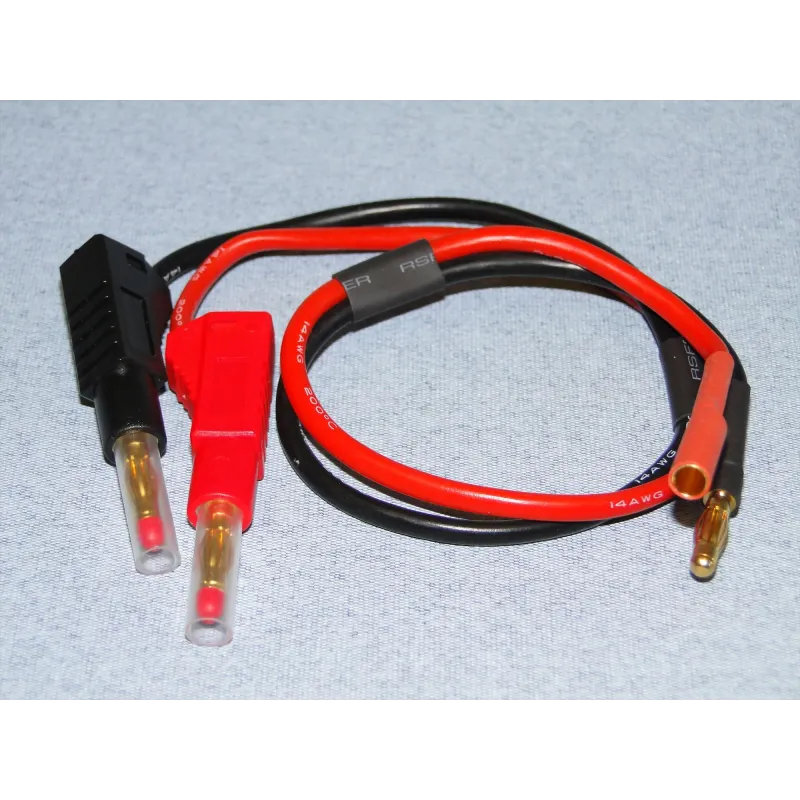 LOGIC Charge lead : 4mm~4mm (F+)(M-) O-LGL-CLG4
