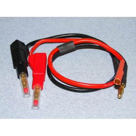 LOGIC Charge lead : 4mm~4mm (F+)(M-) O-LGL-CLG4