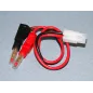 LOGIC Charge Lead : 4mm~Std Tamiya O-LGL-CLTAM