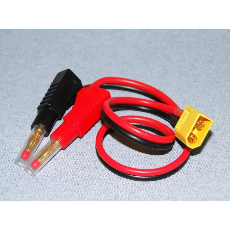 LOGIC Charge Lead : 4mm~XT60 O-LGL-CLXT60
