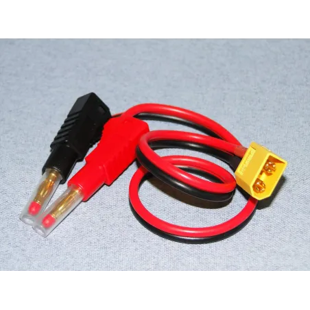 LOGIC Charge Lead : 4mm~XT60 O-LGL-CLXT60
