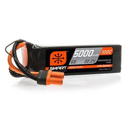 SPM 5000mAh 6S 22.2V 100C Smart LiPo Battery IC5