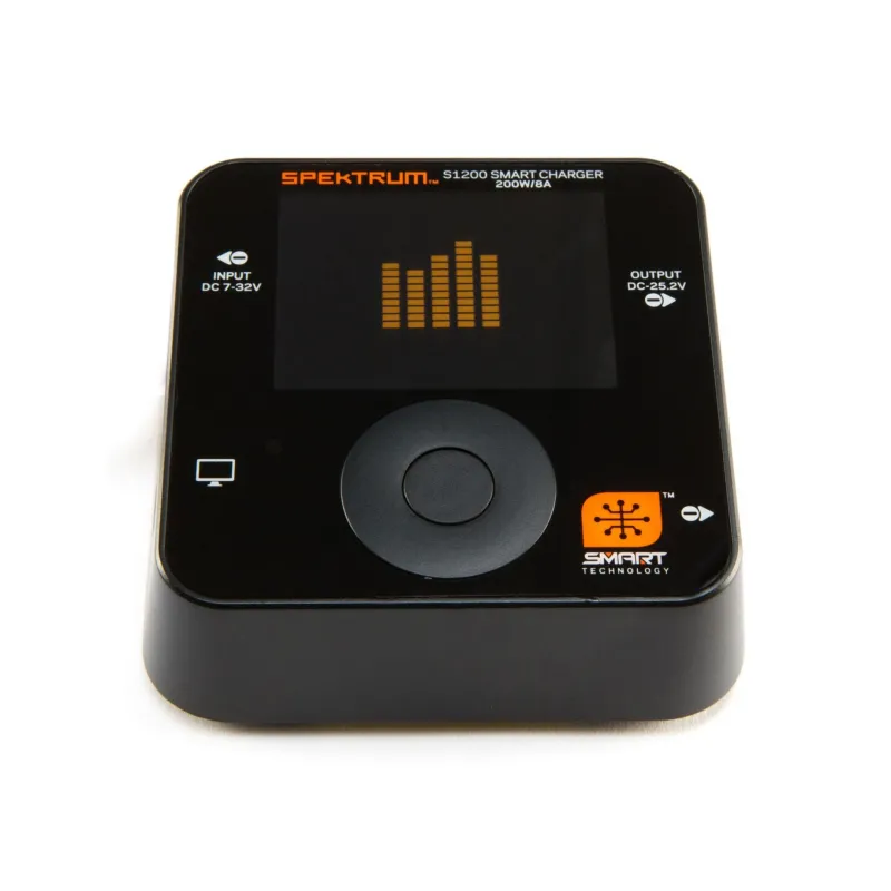 Spektrum Smart S1200 DC Charger, 1x200W Spektrum Smart S1200 DC Charger, 1x200W