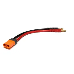 IC5 Device Charge Lead 6" 10 AWG / 4mm Bullet