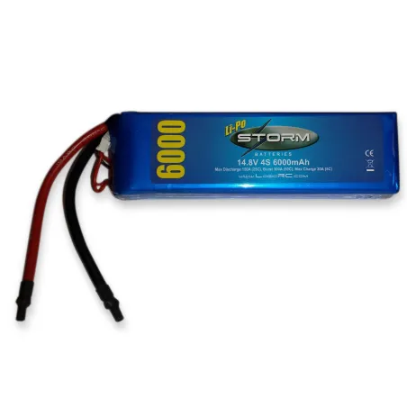 STORM Li-Po 4S 14.8V 25C 6000mAh O-ST-4S25C6000