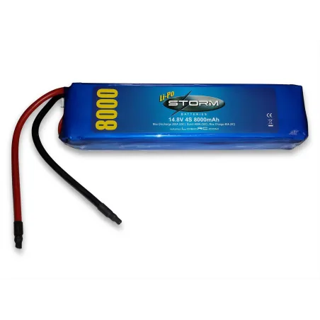 STORM Li-Po 4S 14.8V 25C 8000mAh O-ST-4S25C8000