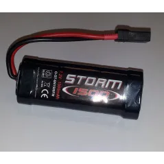 STORM NiMH 7.2V 2/3A 1500mAh Stick w/TRX O-ST-6N1500M