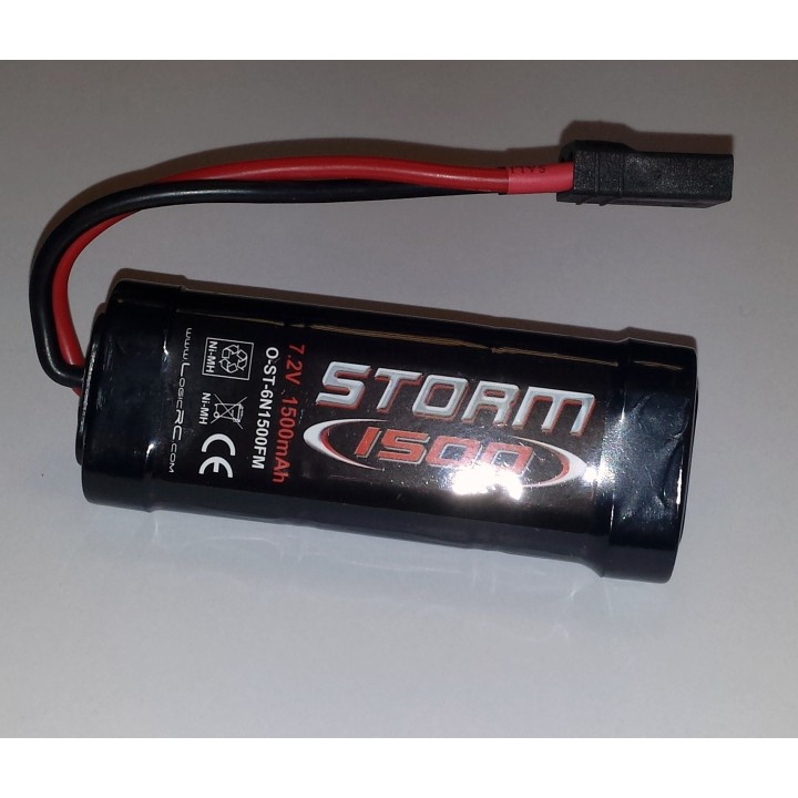 STORM NiMH 7.2V 2/3A 1500mAh Stick w/TRX O-ST-6N1500M