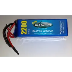 STORM Li-Po 6S 22.2V 25C 2200mAh O-ST-6S25C2200