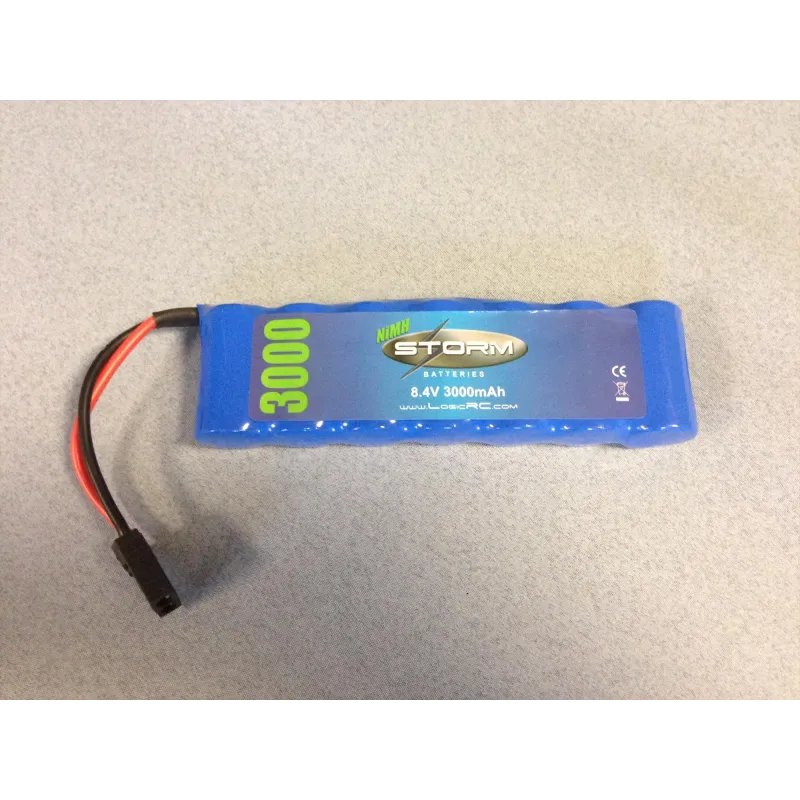 STORM NiMH 8.4V 3000mAh Flat TRX Connector O-ST-7N3000F