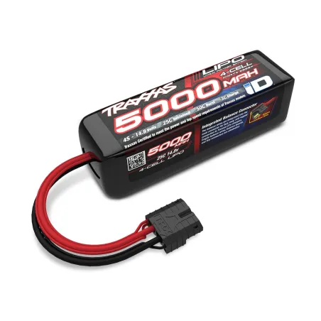 TRAXXAS 5000mAh 14.8V 25C Li-Po ID Battery (135x42x45mm) O-TRX2888X