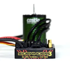 CASTLE SV3 WATERPROOF 1:10TH 12V ESC 1406-6900 SENSORED COMBO P-CC010-0115-07