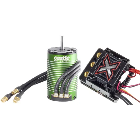 CASTLE Monster X 25.2V ESC, 8A BEC W/1512-2650kV Sensored P-CC010-0145-04