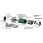 CASTLE Monster X 25.2V ESC, 8A BEC W/1512-2650kV Sensored P-CC010-0145-04