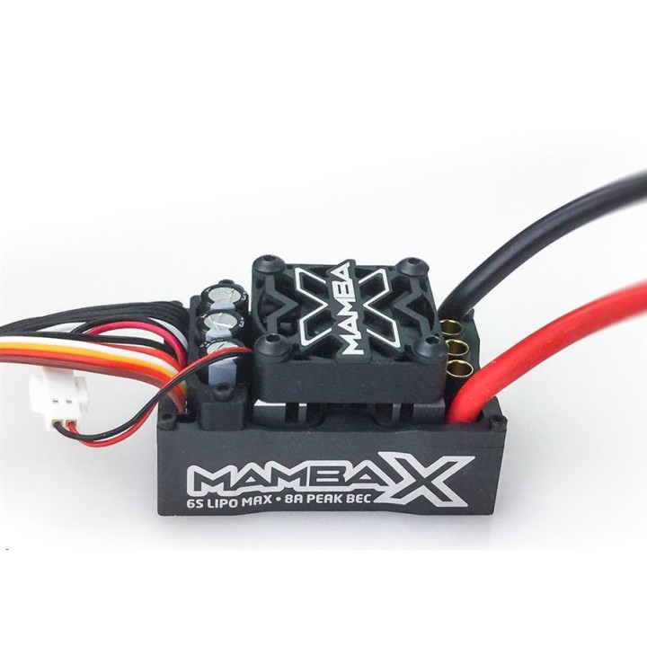 CASTLE Mamba X,  Sensored, 25.2V WP Esc, 8A Peak Bec, Datalogging P-CC010-0155-00
