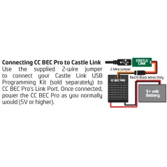 CASTLE CASTLE BEC PRO - 20A Voltage Regulator, 50V Max P-CC0401