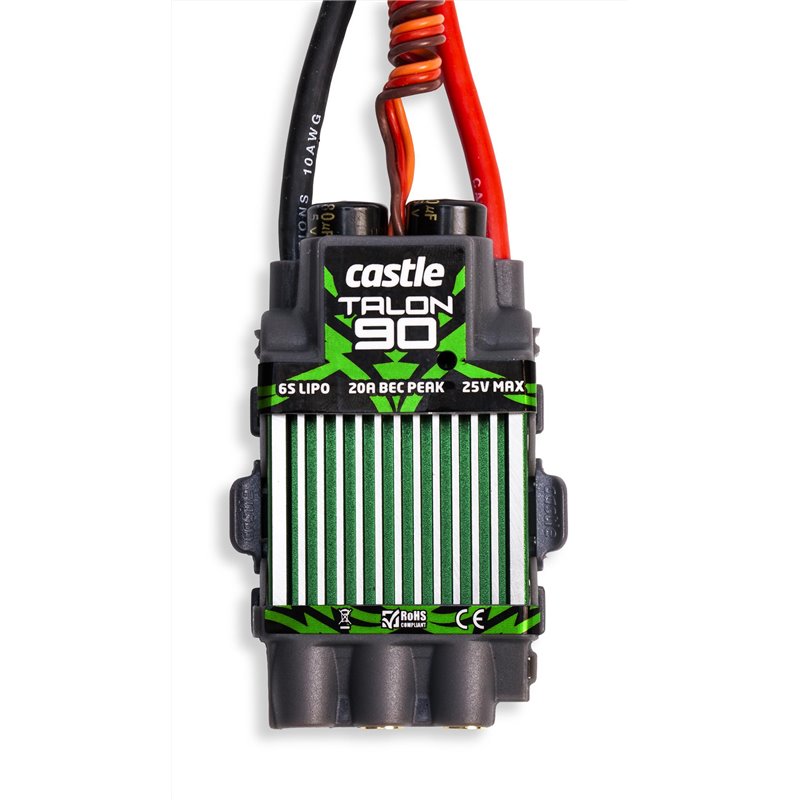 CASTLE Talon 90 , 25V 90 AMP ESC, with high output BEC P-CC09700 CASTLE Talon 90 , 25V 90 AMP ESC, with high output BEC P-CC09700