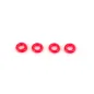 O-Ring P-3 3.5x1.9mm Red (4)
